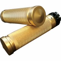 Handtag Knurled Mässing Polerad ACCUTRONIX