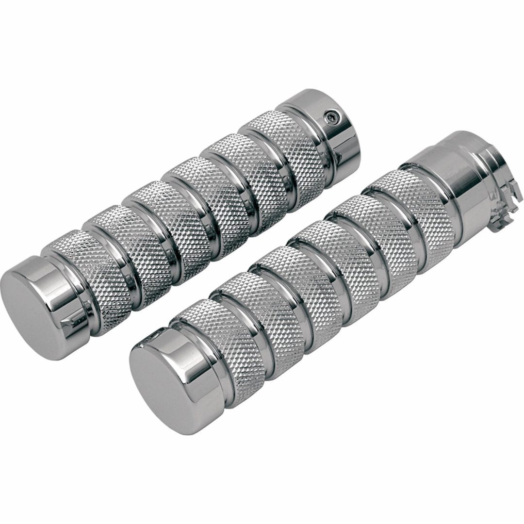 Handtag Knurled Notched Krom ACCUTRONIX