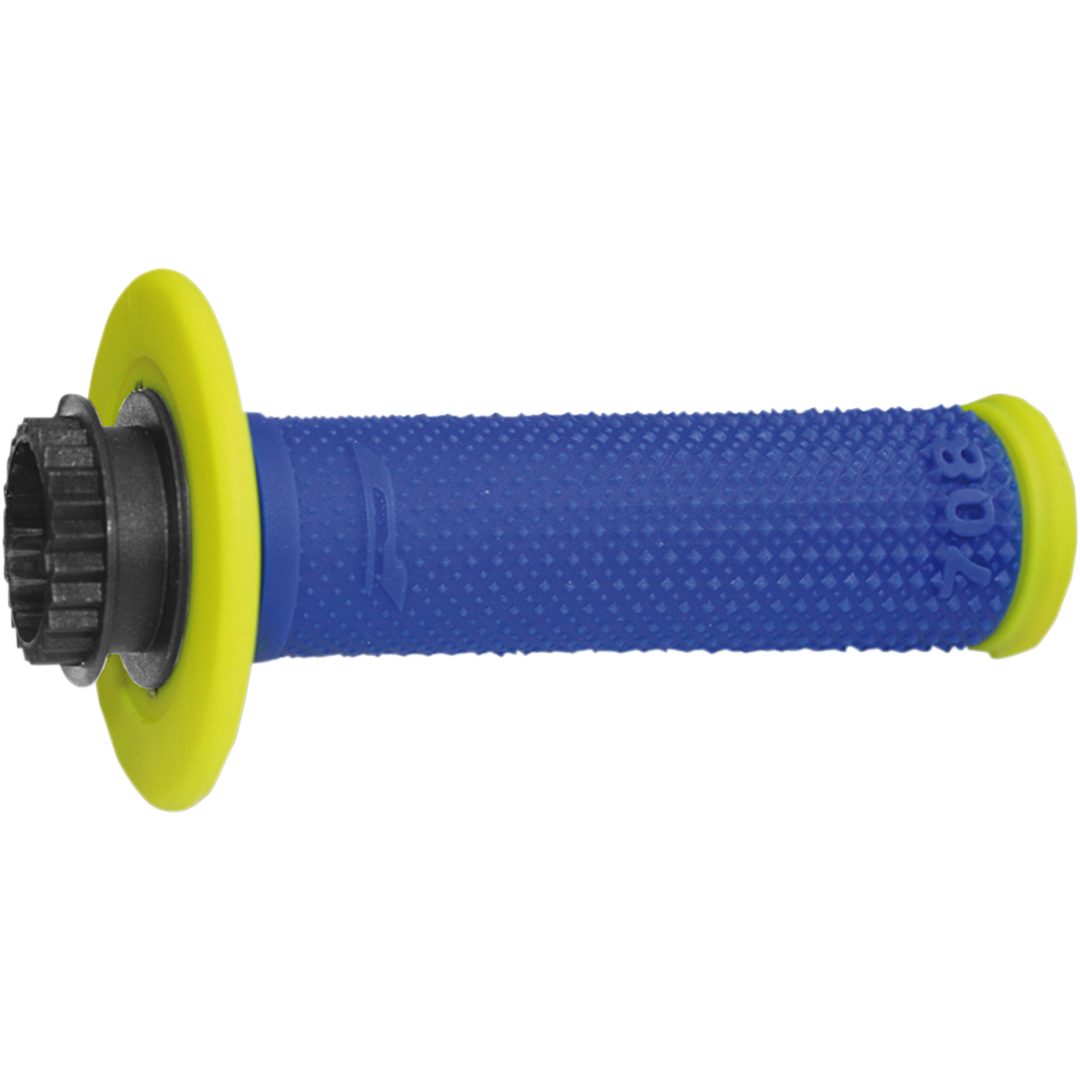 Handtag Lock-on Diamond Blå/fluorescerande Gul PROGRIP Handtag – bild 2