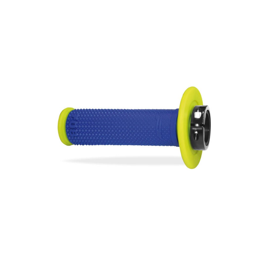 Handtag Lock-on Diamond Blå/fluorescerande Gul PROGRIP Handtag