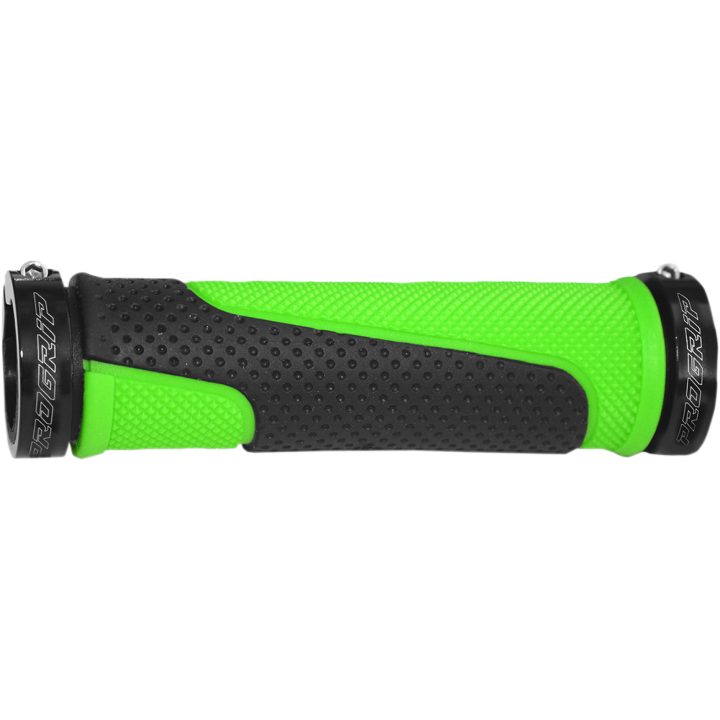 Handtag Lock-on Diamond Svart/fluorescerande Grön PROGRIP Handtag – bild 2