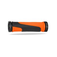 Handtag Lock-on Diamond Svart/fluorescerande Orange PROGRIP