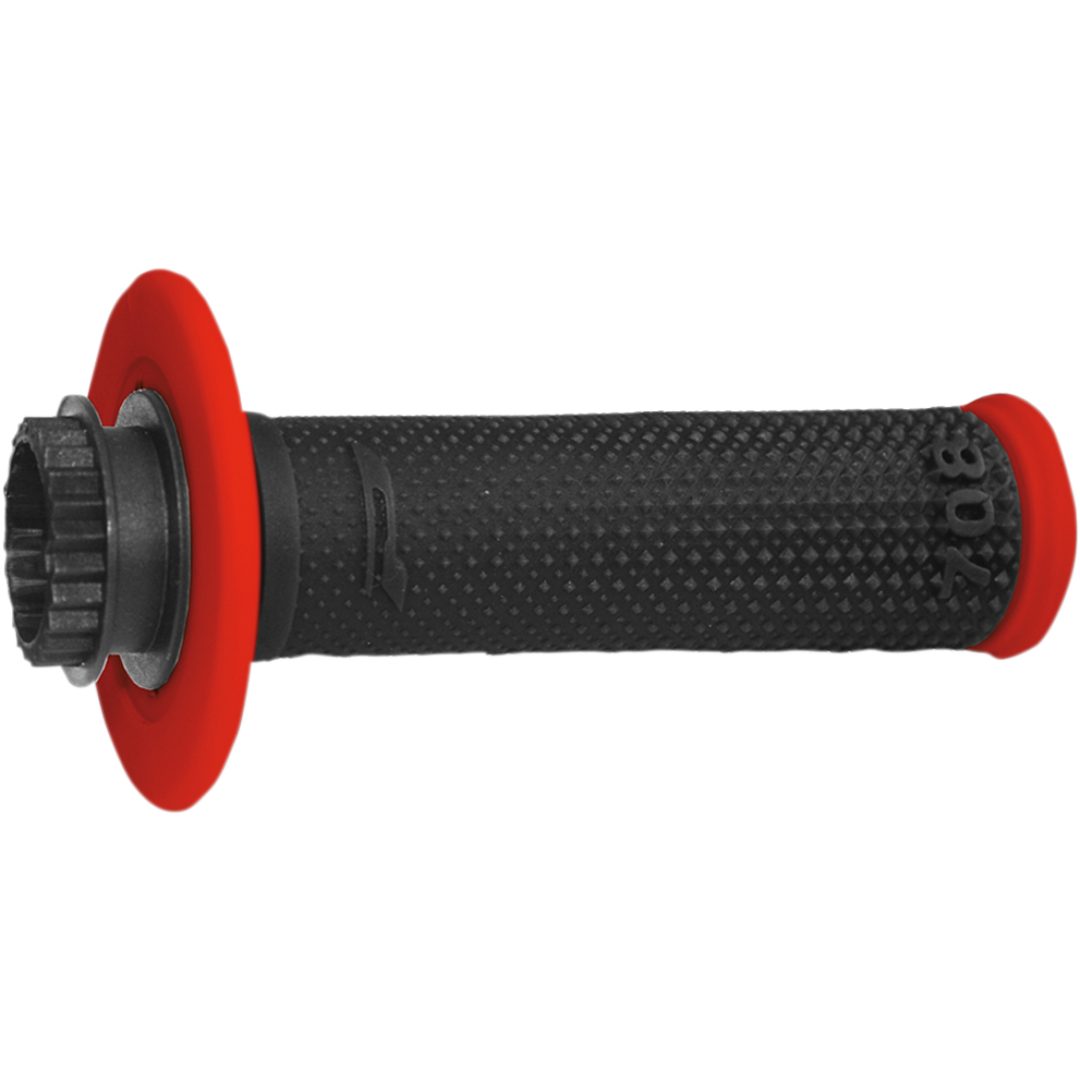 Handtag Lock-on Diamond Svart/röd PROGRIP Handtag – bild 2
