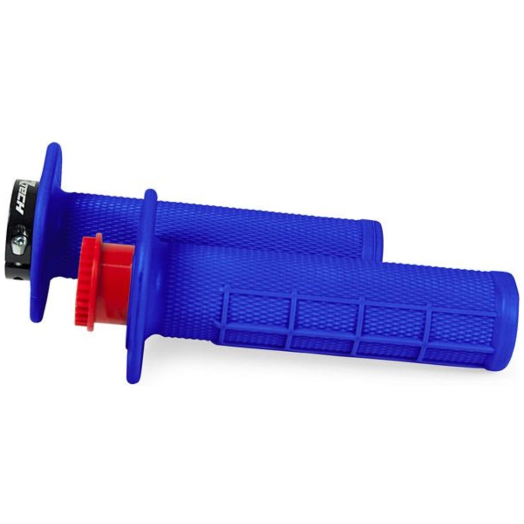 Handtag Lock-On Half Waffle Blå Rtech
