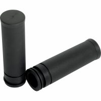 Handtag OEM-Style Gummi Svart DRAG SPECIALTIES