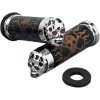 Handtag Skull Svart/brun/krom DRAG SPECIALTIES – miniatyr 4
