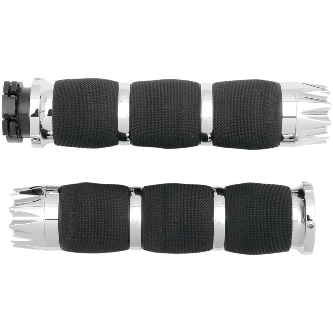 Handtag Touring Excalibur 25,4 mm Krom AVON GRIPS Par