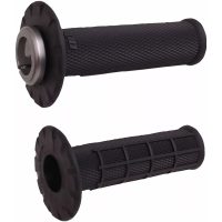 Handtag Universal Lock-on Halv Waffle Svart ODI