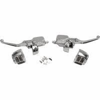 Handtagskit Aluminium Krom DRAG SPECIALTIES