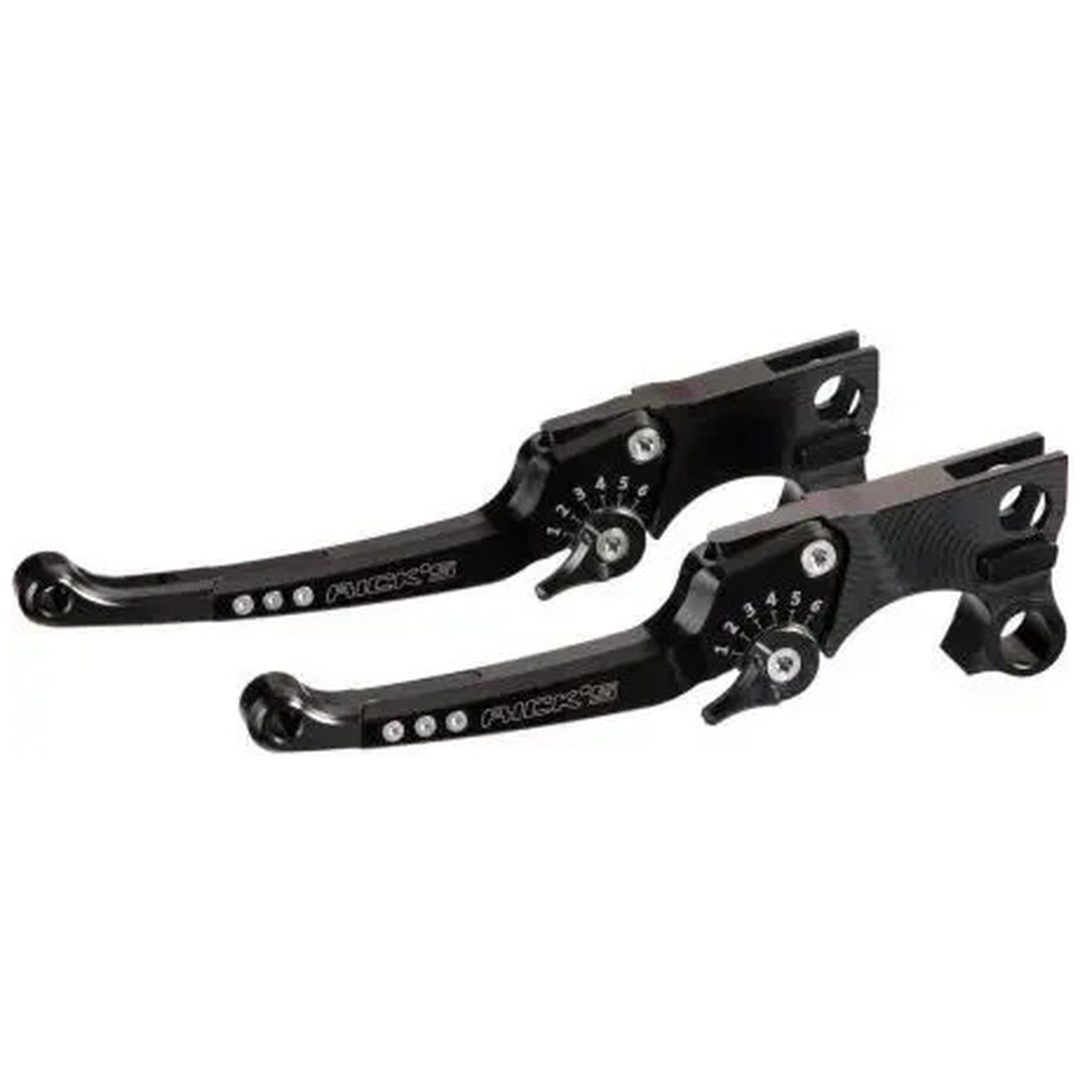 Handtagskit Good Guys Justerbart Svart Anodiserat RICK'S MOTORCYCLES