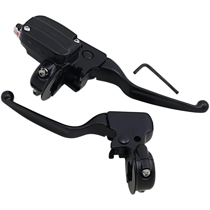 Handtagskit Svart Matt Aluminium DRAG SPECIALTIES – bild 2