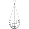 Hängande blomkrukor 4 st kokosfiber svart stål vidaXL ⌀35 x 52 cm – miniatyr 5