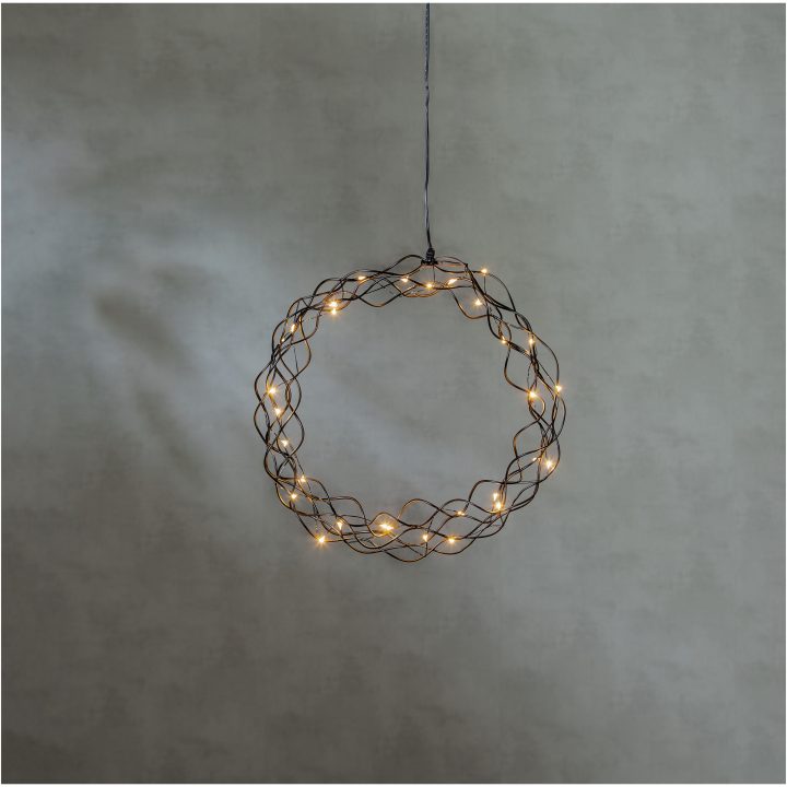 Hängande dekoration Curly Svart Star Trading 30 cm – bild 8
