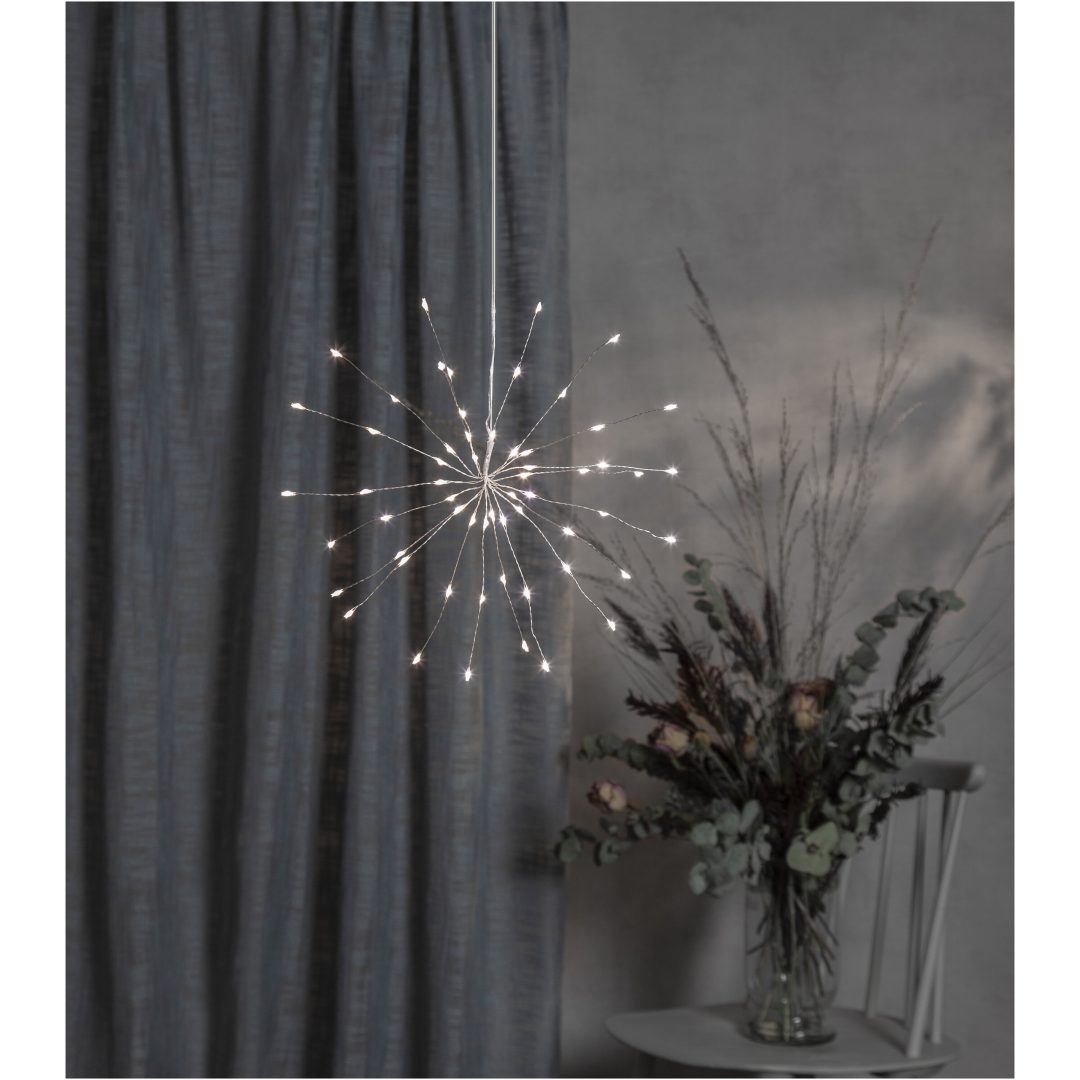 Hängande dekoration Firework Silver Star Trading 4,5V DC – bild 10