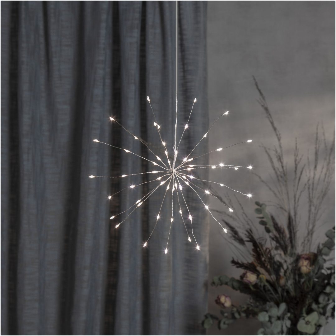 Hängande dekoration Firework Silver Star Trading 4,5V DC – bild 9