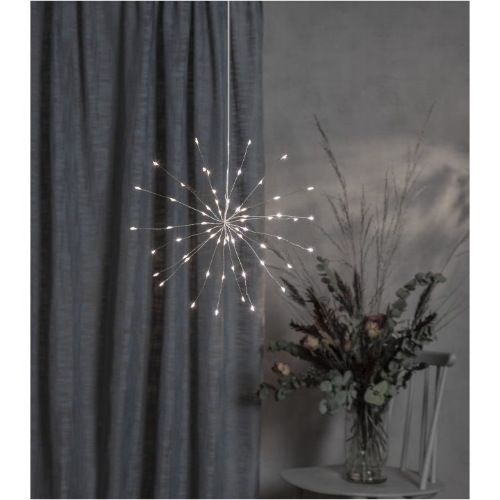 Hängande dekoration Firework Silver Star Trading 4,5V DC – bild 9