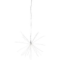 Hängande dekoration Firework Silver Star Trading