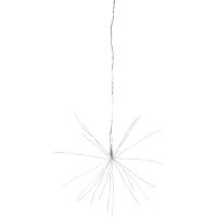 Hängande dekoration Firework Silver Star Trading