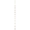 Hängande julgran med toppstjärna naturlig gren vidaXL 74 x 150 cm – miniatyr 5