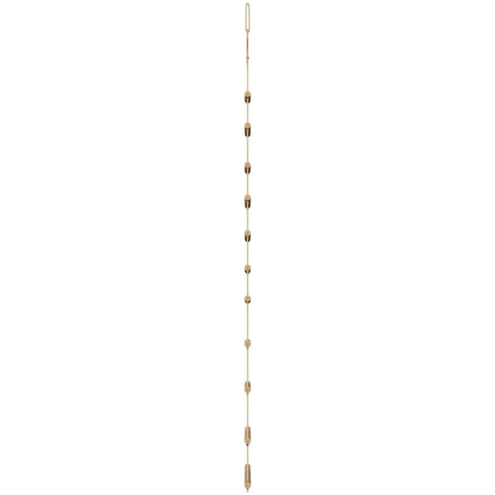 Hängande julgran med toppstjärna naturlig gren vidaXL 74 x 150 cm – bild 5