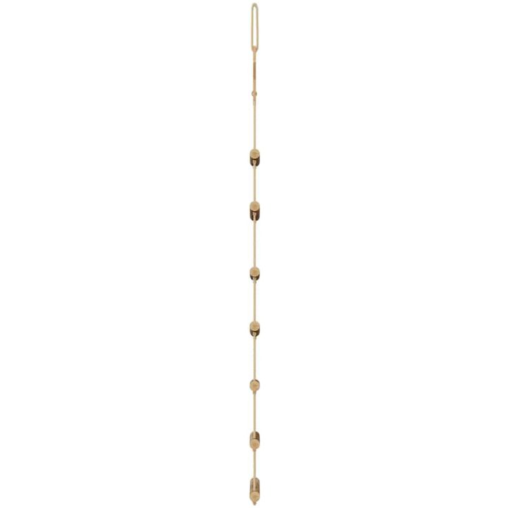 Hängande julgranar med toppstjärnor 2 st naturlig gren vidaXL 42 x 90 cm – bild 5