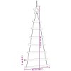 Hängande julgranar med toppstjärnor 2 st naturlig gren vidaXL 42 x 90 cm – miniatyr 8