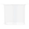 Hängande myggnät 156 mesh vit vidaXL 220 x 120 x 150 cm – miniatyr 4