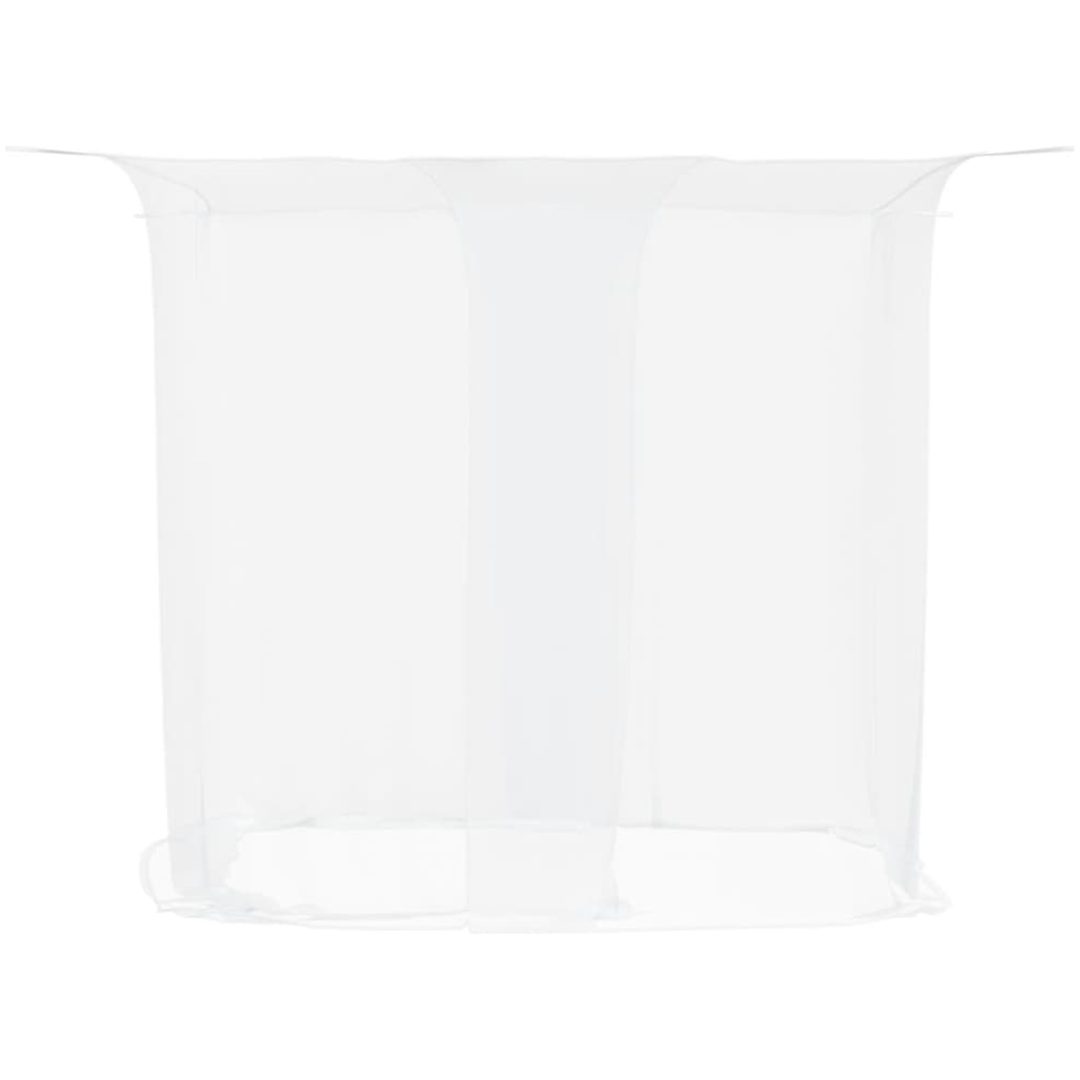 Hängande myggnät 156 mesh vit vidaXL 220 x 120 x 150 cm – bild 4