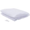 Hängande myggnät 156 mesh vit vidaXL 220 x 120 x 150 cm – miniatyr 5