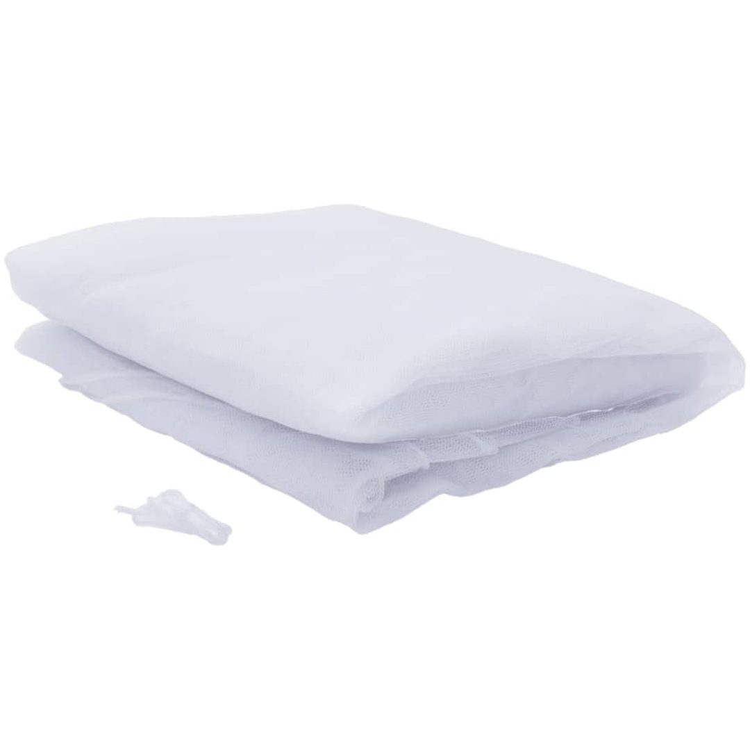 Hängande myggnät 156 mesh vit vidaXL 220 x 120 x 150 cm – bild 5