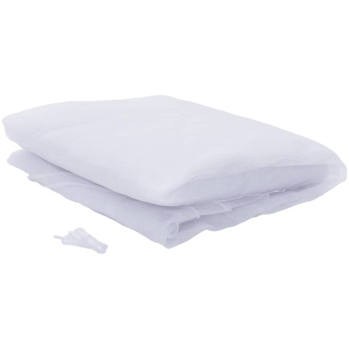 Hängande myggnät 156 mesh vit vidaXL 220 x 120 x 150 cm – bild 5