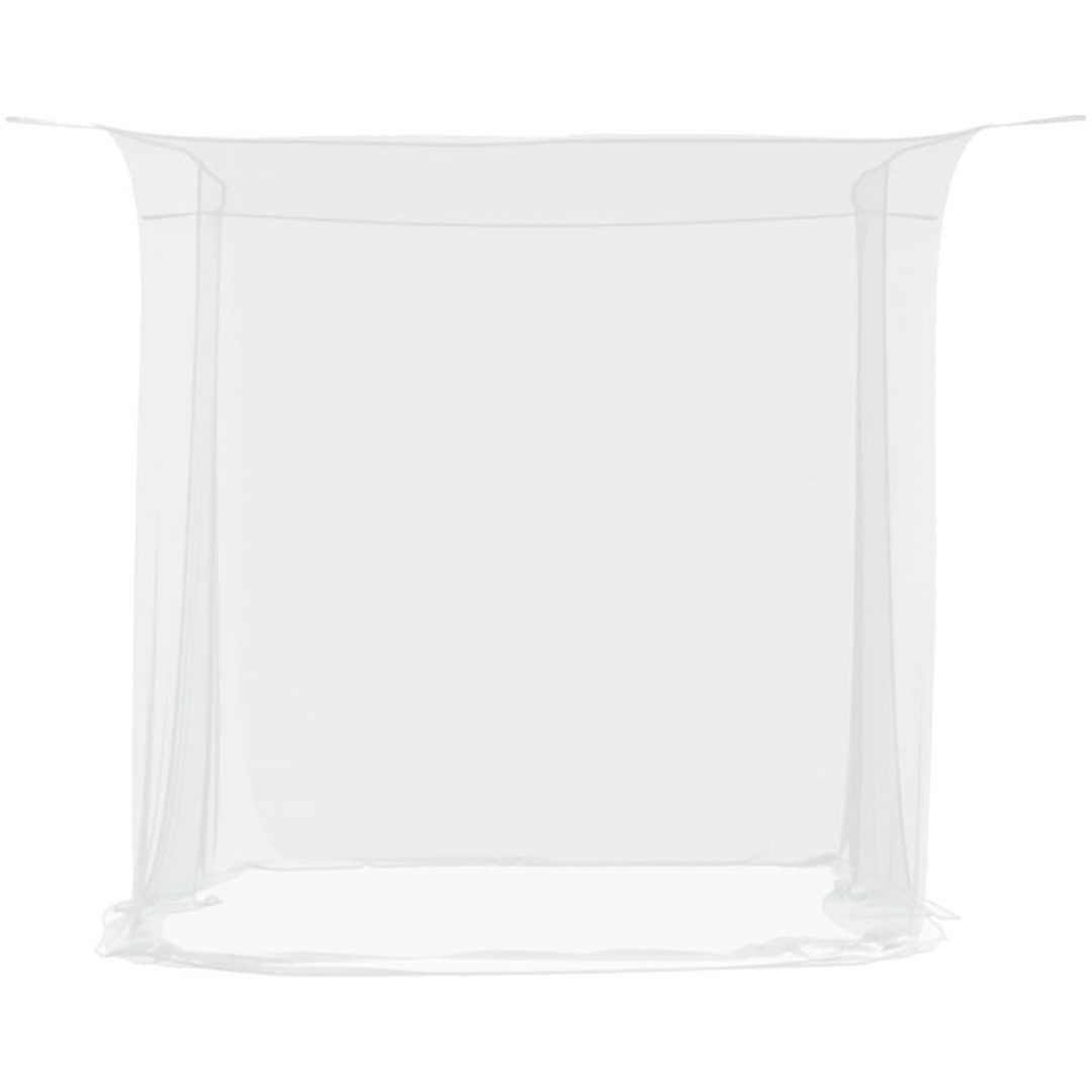 Hängande myggnät 156 mesh vit vidaXL 220 x 120 x 150 cm – bild 6