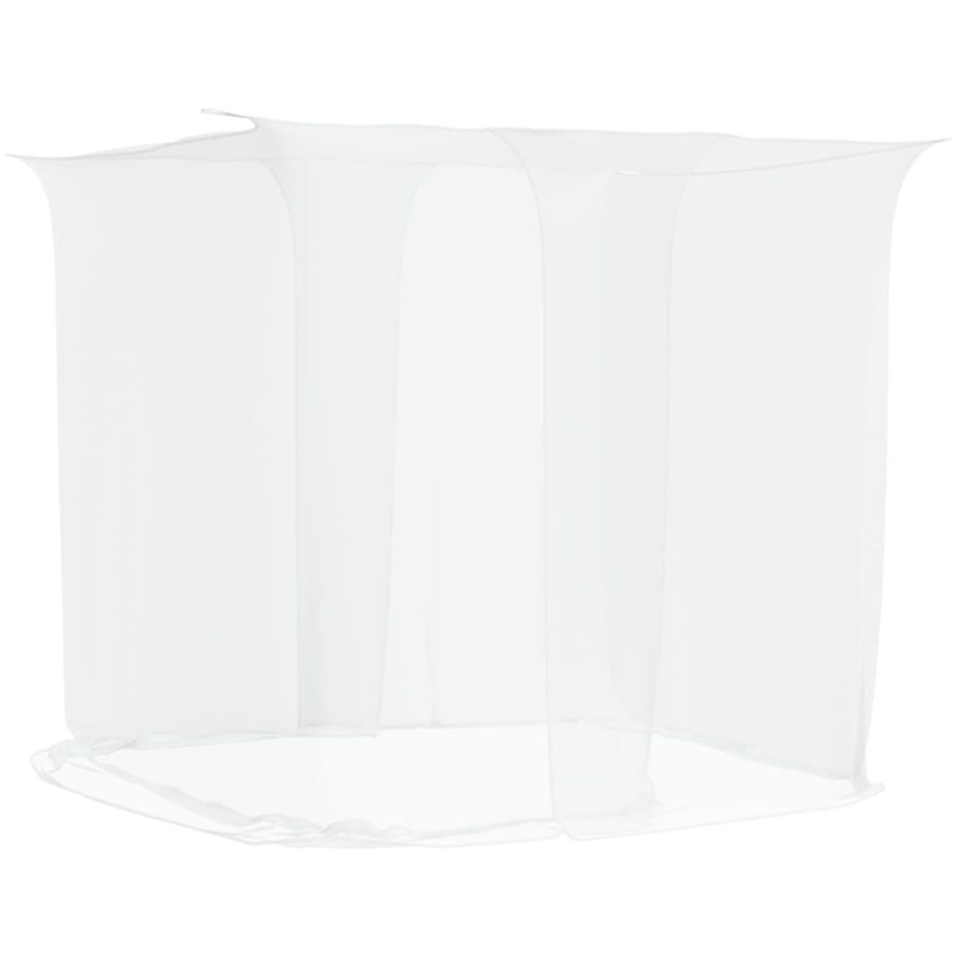 Hängande myggnät 156 mesh vit vidaXL 220 x 120 x 150 cm – bild 7