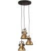 Hänglampa 25 W antik mässing 30x30x100 cm E27 vidaXL – miniatyr 2