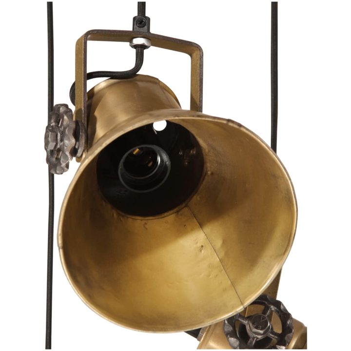 Hänglampa 25 W antik mässing 30x30x100 cm E27 vidaXL – bild 4
