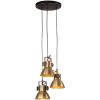 Hänglampa 25 W antik mässing 30x30x100 cm E27 vidaXL – miniatyr 1