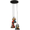 Hänglampa 25 W flerfärgad 30x30x100 cm E27 vidaXL – miniatyr 2