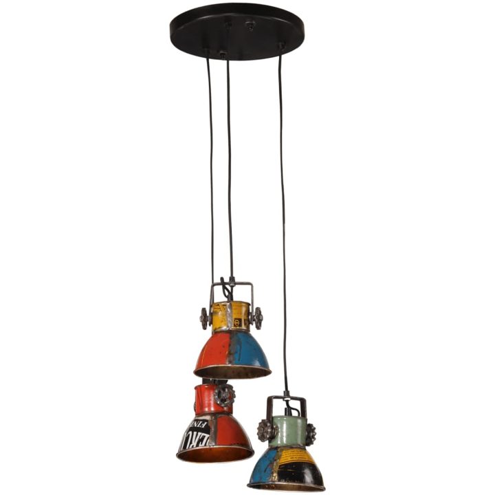 Hänglampa 25 W flerfärgad 30x30x100 cm E27 vidaXL – bild 2