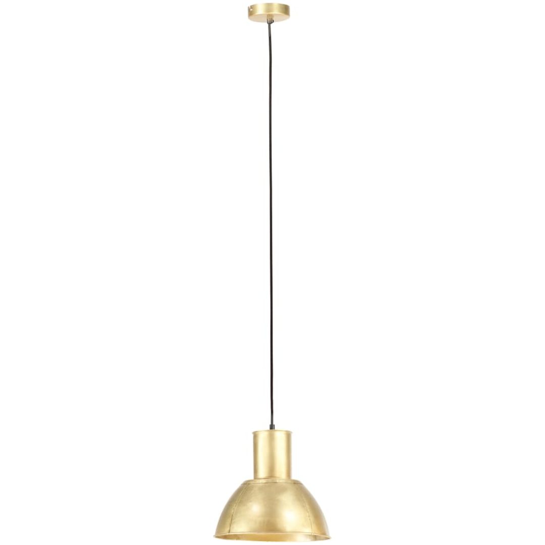 Hänglampa 25 W mässing rund E27 vidaXL ⌀28.5 cm – bild 3