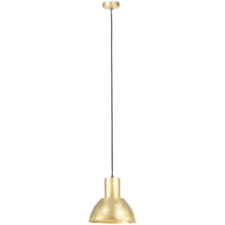 Hänglampa 25 W mässing rund E27 vidaXL ⌀28.5 cm – bild 3