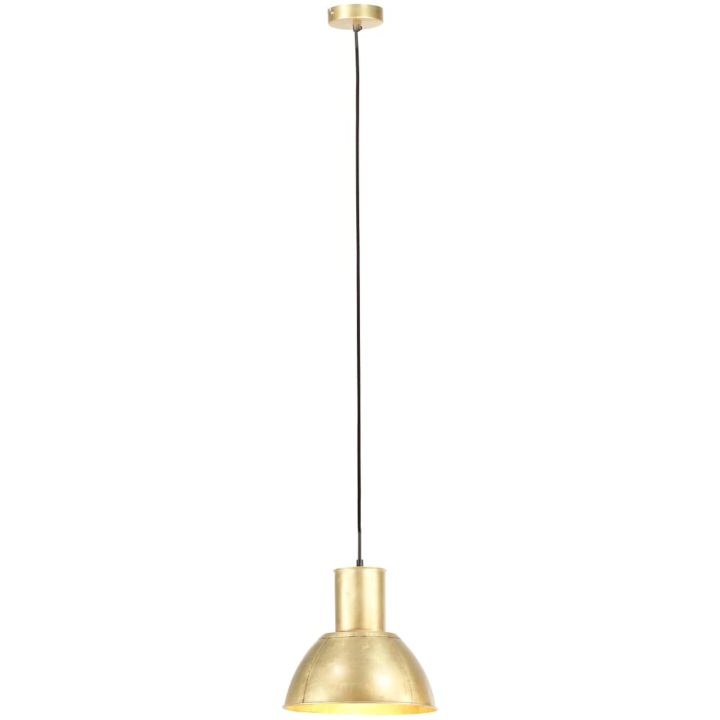 Hänglampa 25 W mässing rund E27 vidaXL ⌀28.5 cm – bild 4