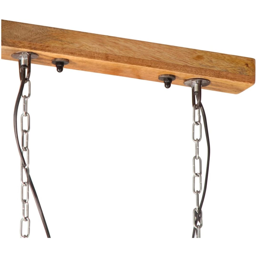 Hänglampa 25 W nött blå 85x28x109 cm E27 vidaXL – bild 5