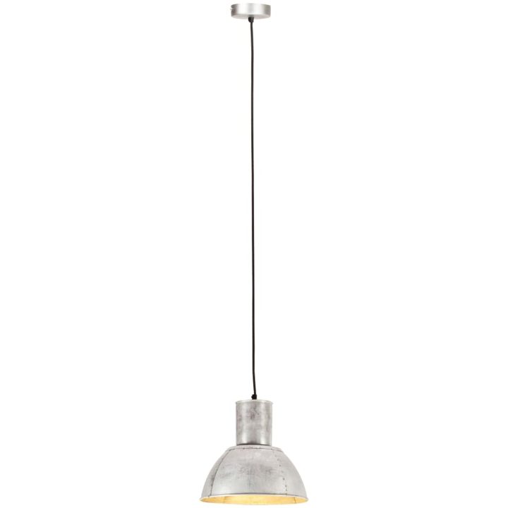Hänglampa 25 W silver rund E27 vidaXL ⌀28.5 cm – bild 4