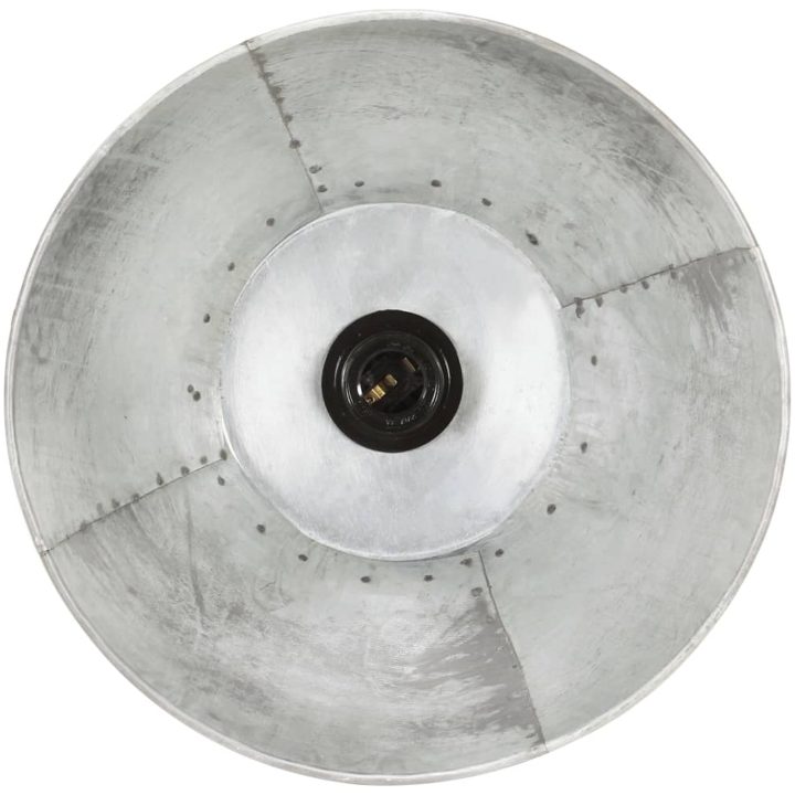 Hänglampa 25 W silver rund E27 vidaXL ⌀28.5 cm – bild 7
