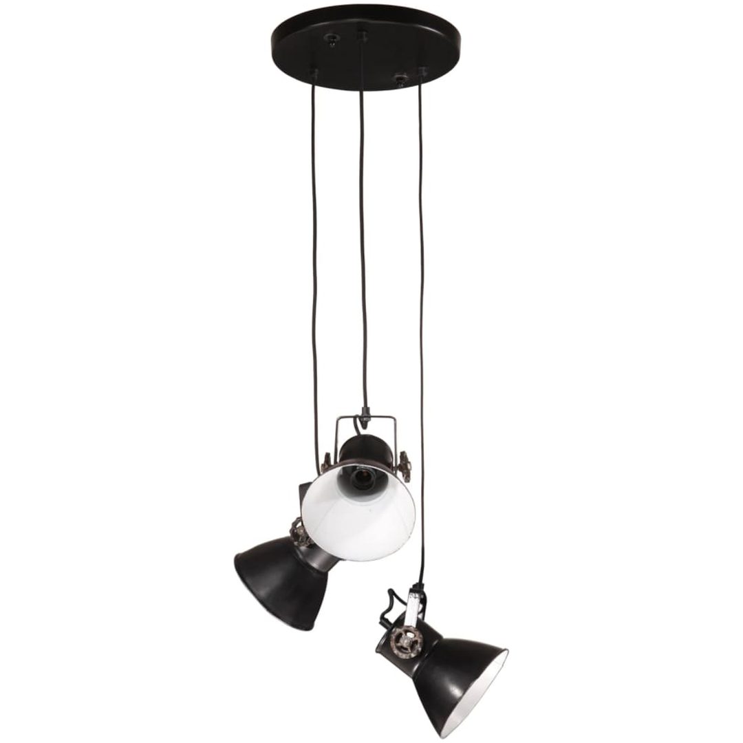 Hänglampa 25 W svart 30x30x100 cm E27 vidaXL – bild 3