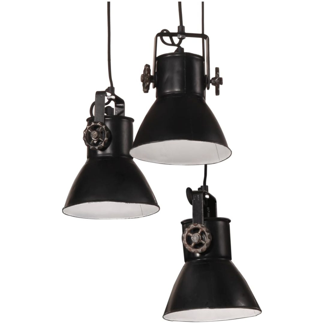 Hänglampa 25 W svart 30x30x100 cm E27 vidaXL – bild 7