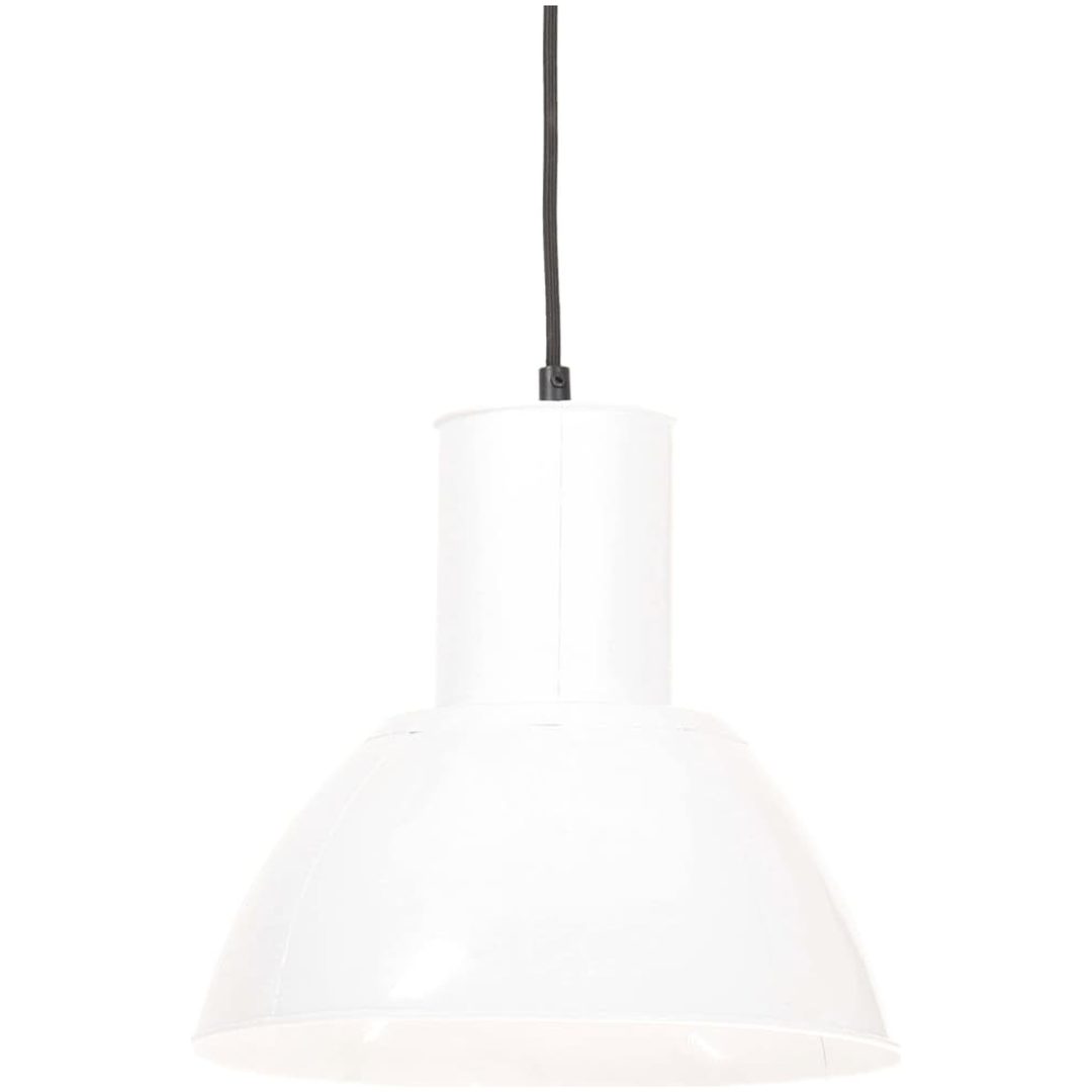 Hänglampa 25 W vit rund 28,5 cm E27 vidaXL ⌀28.5 cm – bild 2