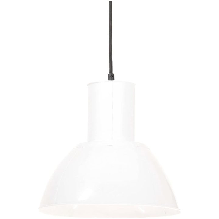 Hänglampa 25 W vit rund 28,5 cm E27 vidaXL ⌀28.5 cm – bild 2