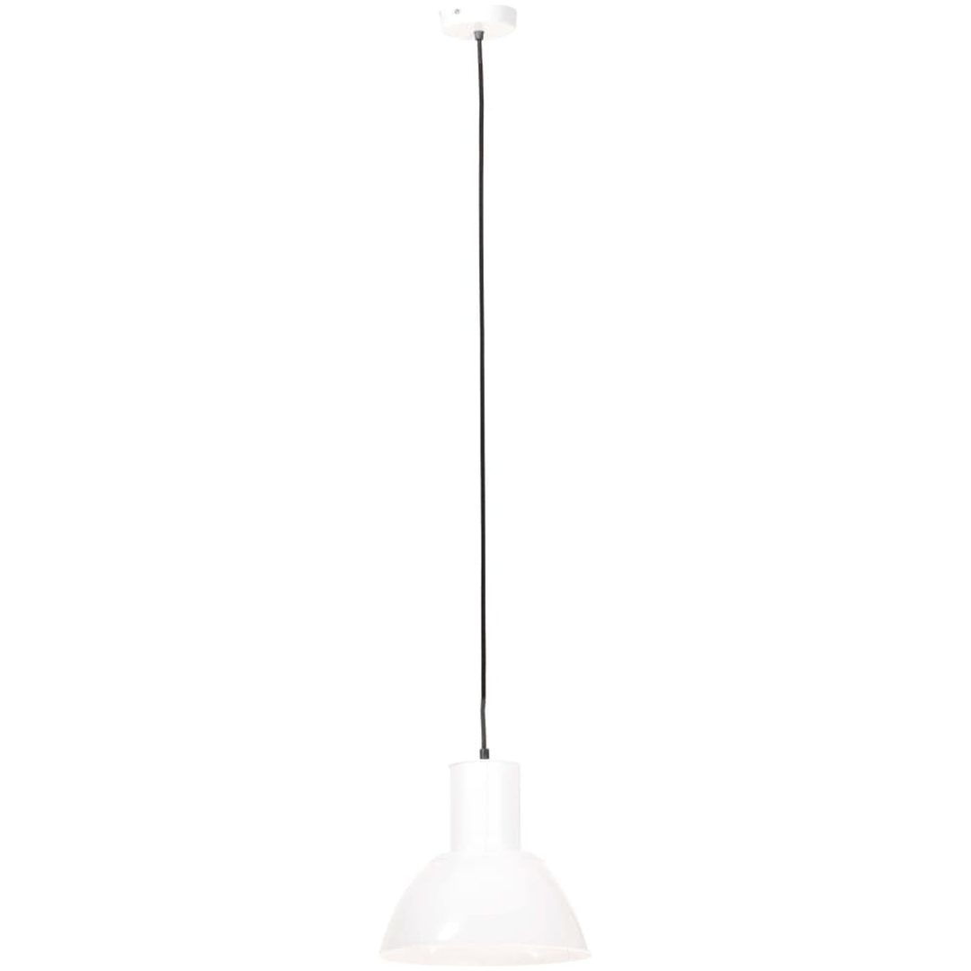 Hänglampa 25 W vit rund 28,5 cm E27 vidaXL ⌀28.5 cm – bild 3