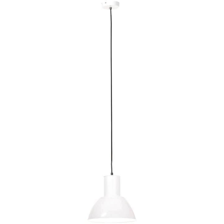 Hänglampa 25 W vit rund 28,5 cm E27 vidaXL ⌀28.5 cm – bild 4